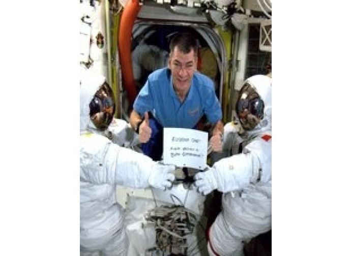 L'astronauta Nespoli L'astronauta Nespoli